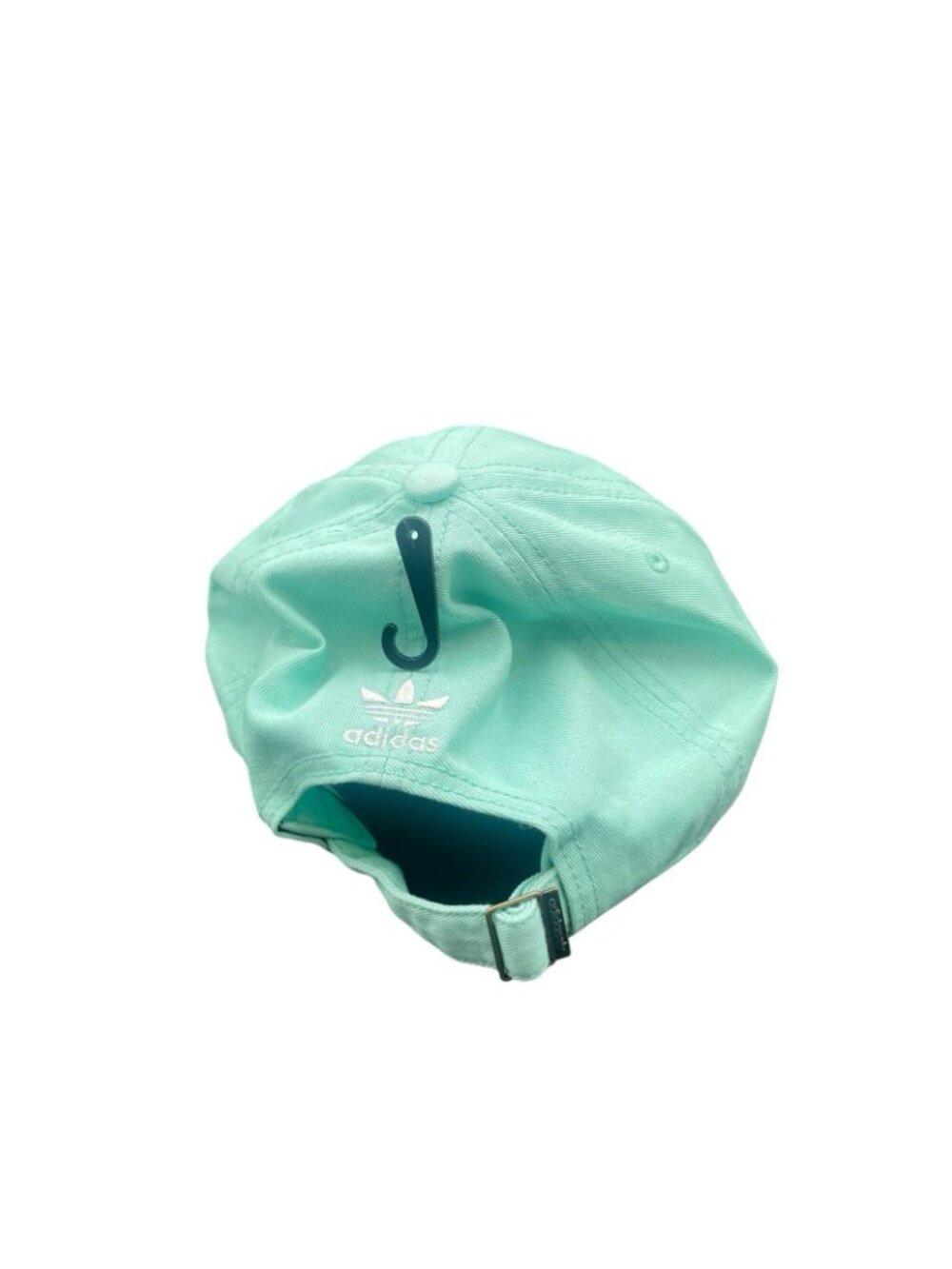 adidas Originals Strapback Relaxed Adjustable Cap Hat Women’s Mint Tres Foil New - Picture 3 of 6